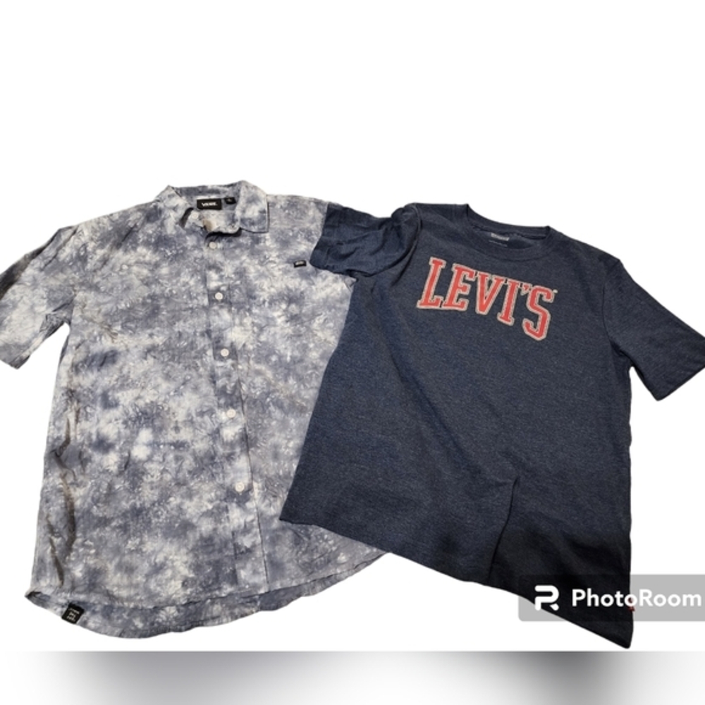 Vans/levis boy short‎ sleeve lot